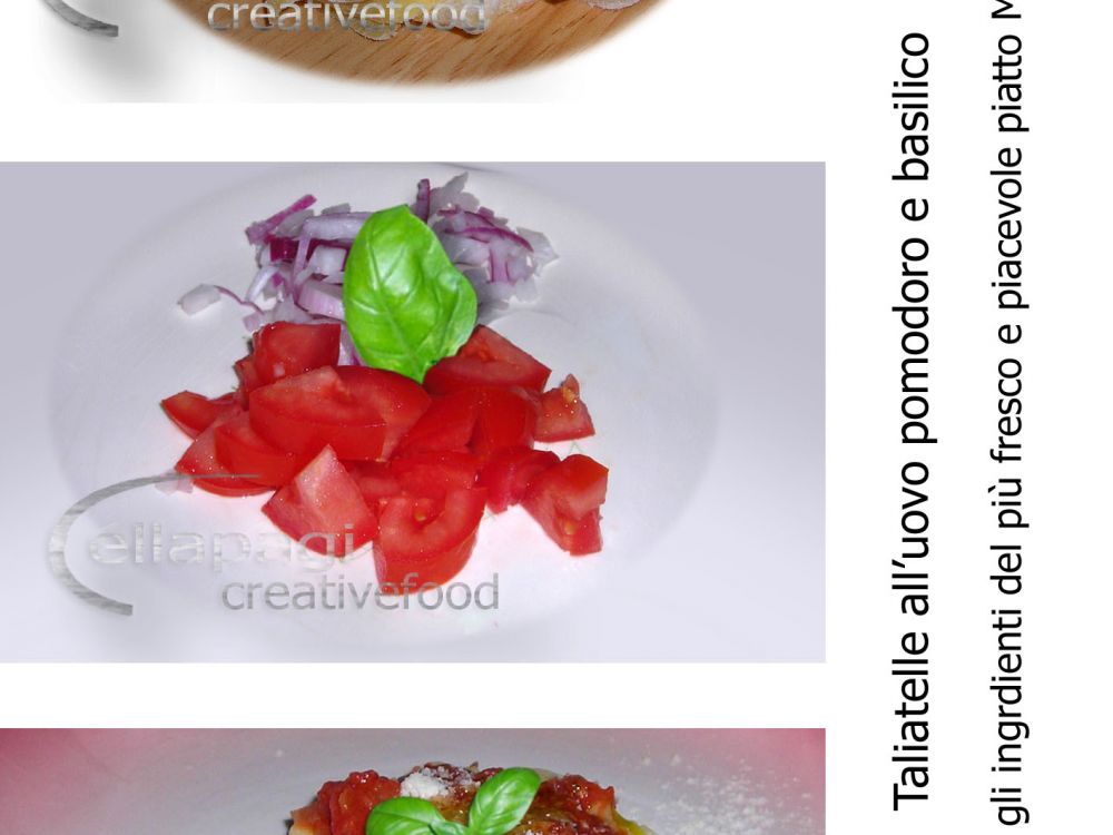 foto piatti e menu dello chef   